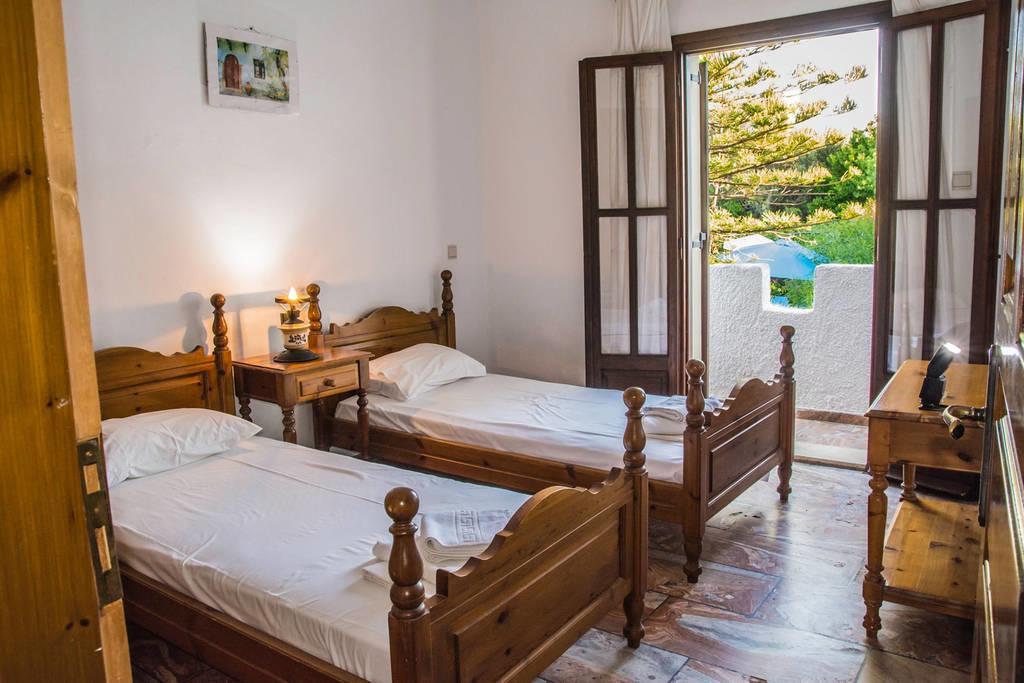 Villas Eva With Panoramic Sea View Stalos Quarto foto