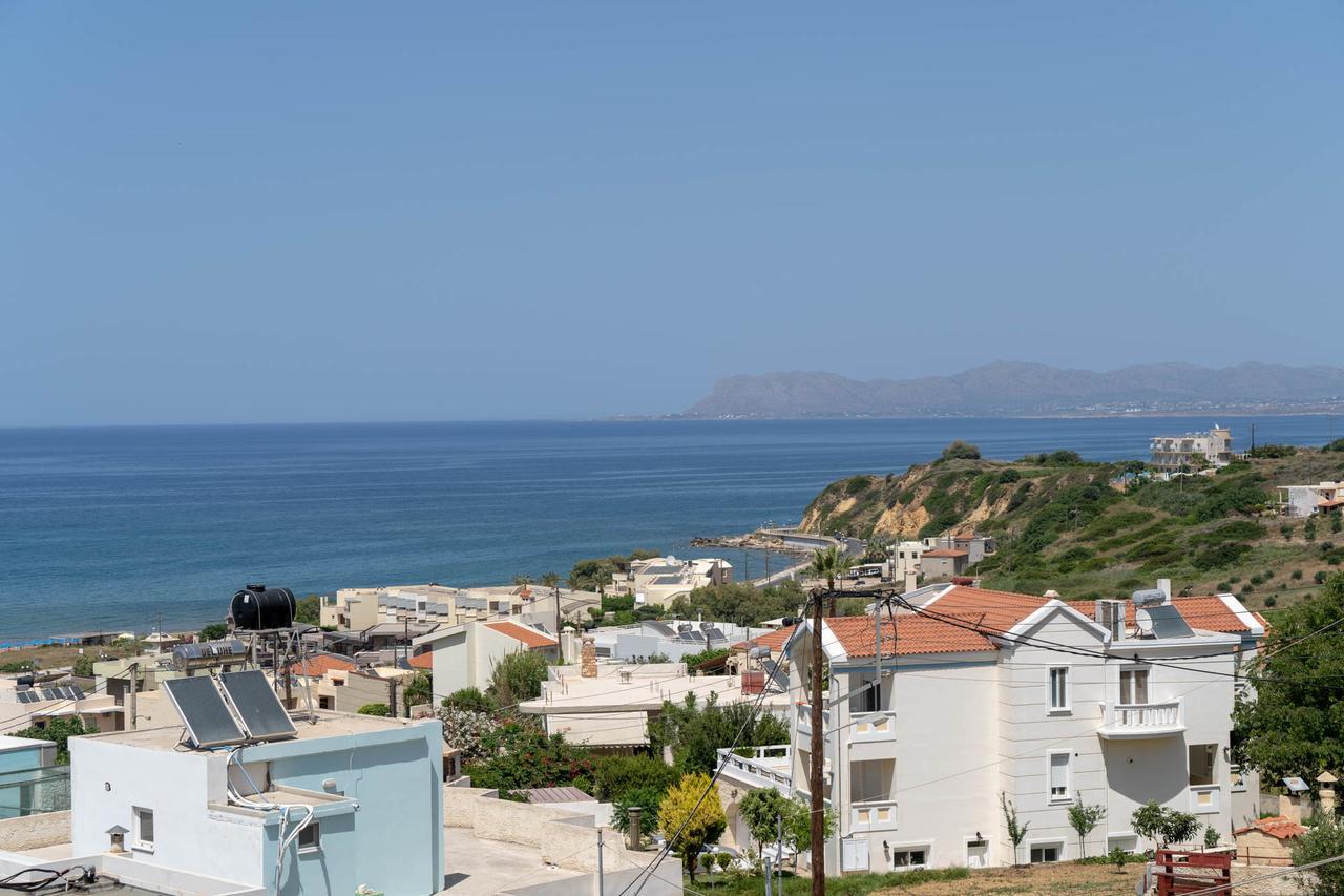 Villas Eva With Panoramic Sea View Stalos Exterior foto