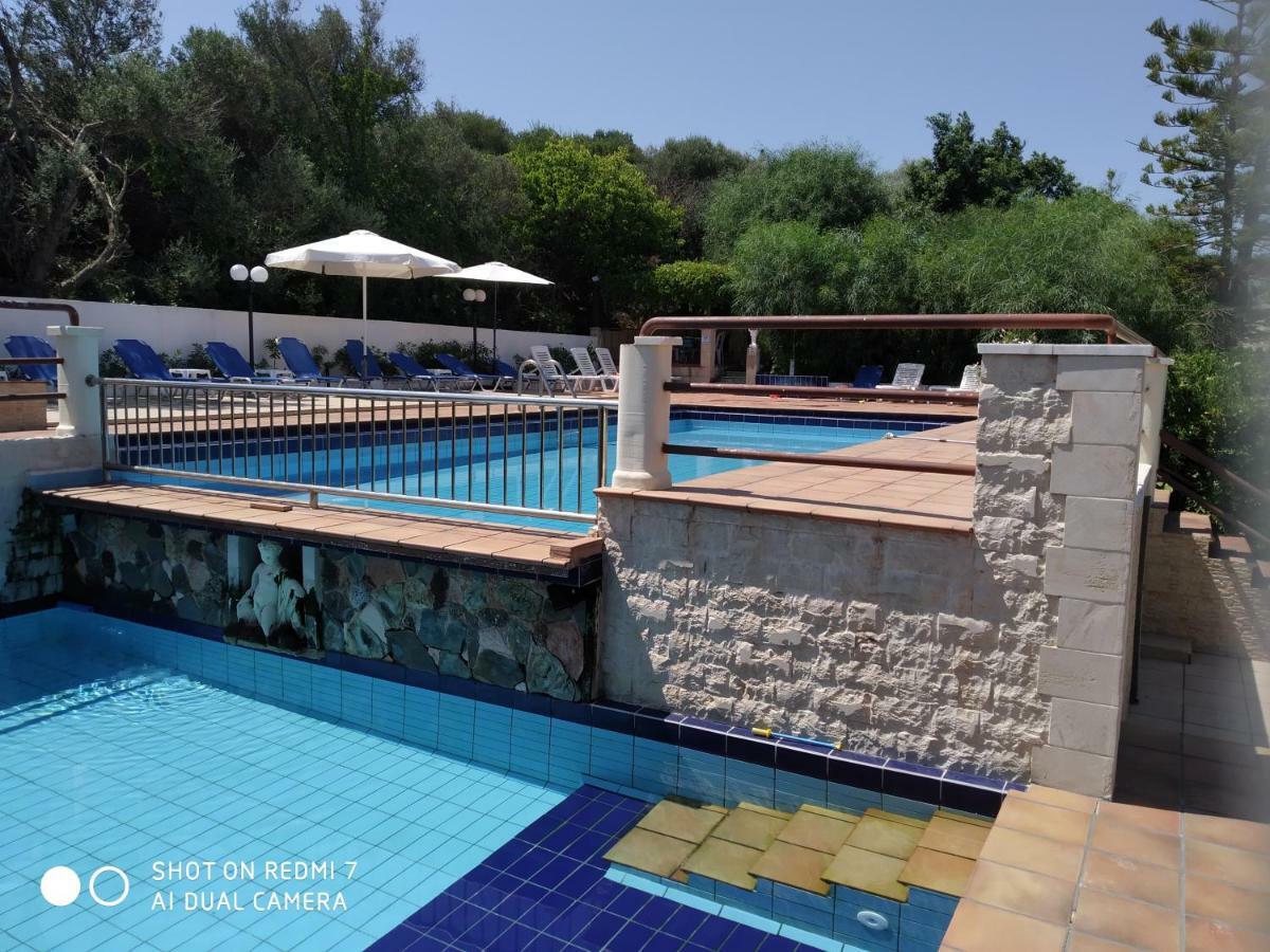 Villas Eva With Panoramic Sea View Stalos Exterior foto