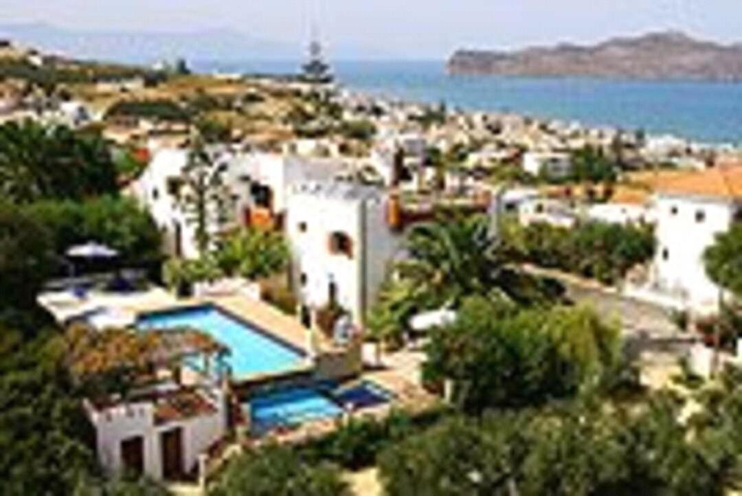 Villas Eva With Panoramic Sea View Stalos Exterior foto